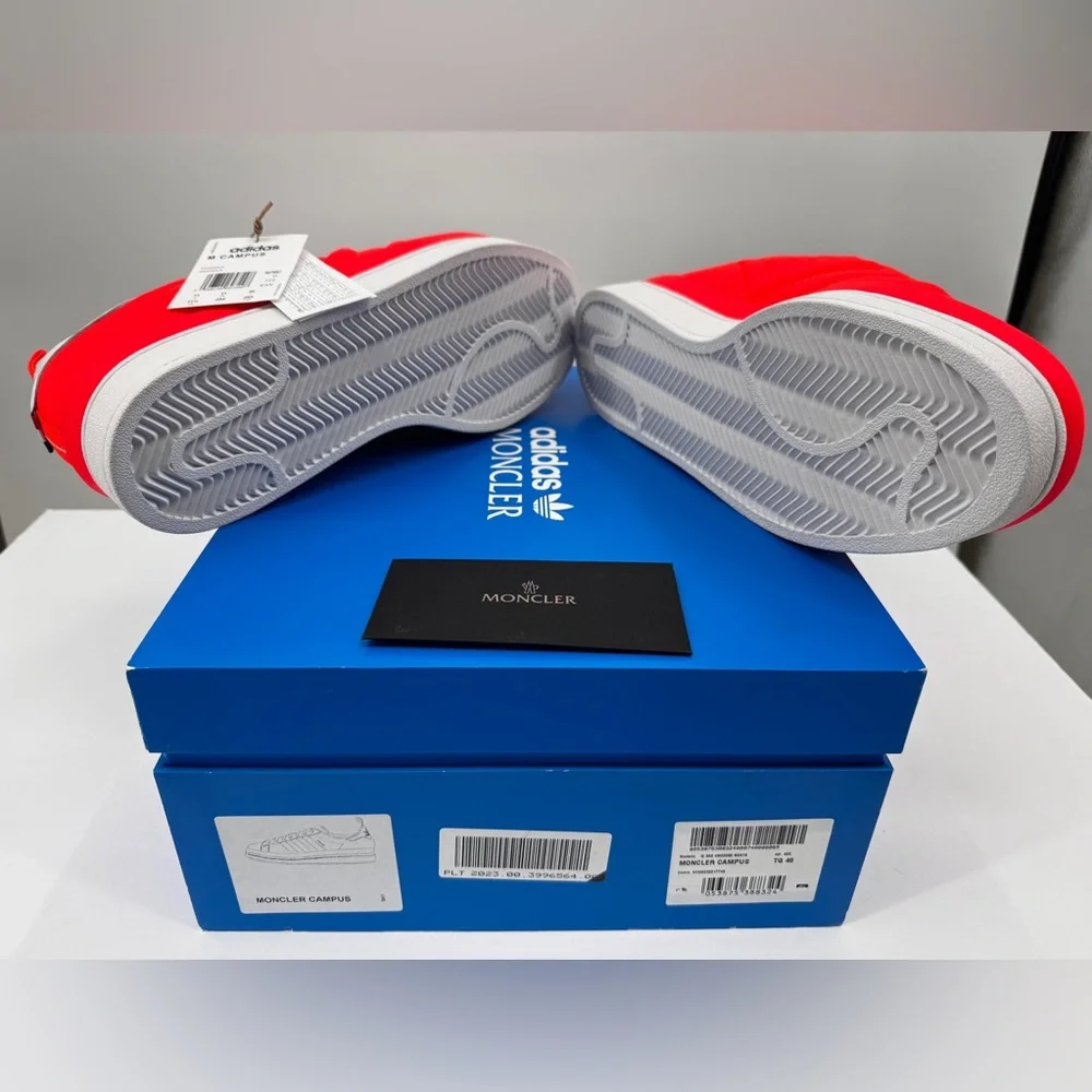 Adidas‎ x Moncler M Campus Solar Red / White Men’s 11.5